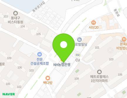 50 Hwarang-ro, Suseong-gu, Daegu, Republic of Korea Map