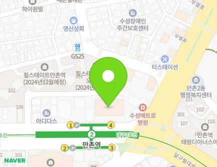 2583 Dalgubeol-daero, Suseong-gu, Daegu, Republic of Korea Map
