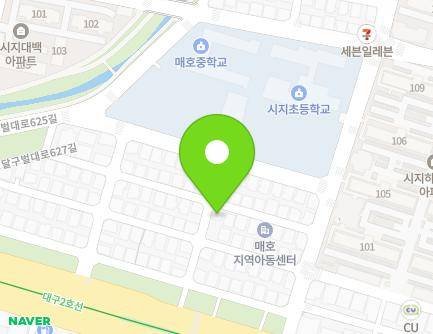 22-16 Dalgubeol-daero 627-gil, Suseong-gu, Daegu, Republic of Korea Map