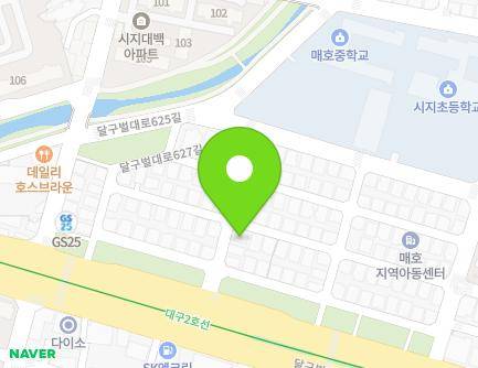 14 Dalgubeol-daero 627-gil, Suseong-gu, Daegu, Republic of Korea Map