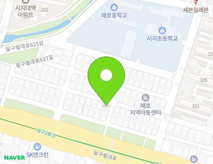 14-12 Dalgubeol-daero 627-gil, Suseong-gu, Daegu, Republic of Korea Map