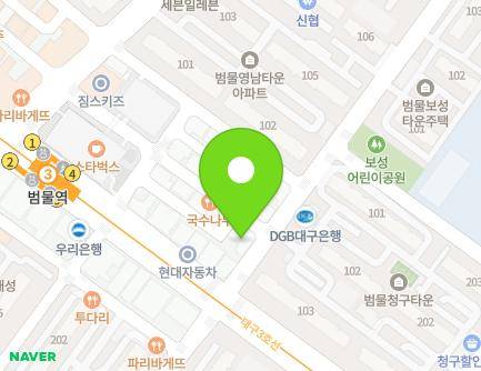 11 Jibeom-ro 39-gil, Suseong-gu, Daegu, Republic of Korea Map