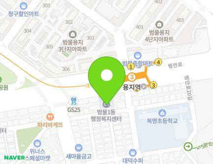 76 Beoman-ro, Suseong-gu, Daegu, Republic of Korea Map