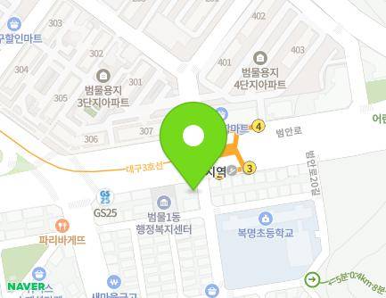 78 Beoman-ro, Suseong-gu, Daegu, Republic of Korea Map