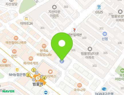 292 Yonghak-ro, Suseong-gu, Daegu, Republic of Korea Map