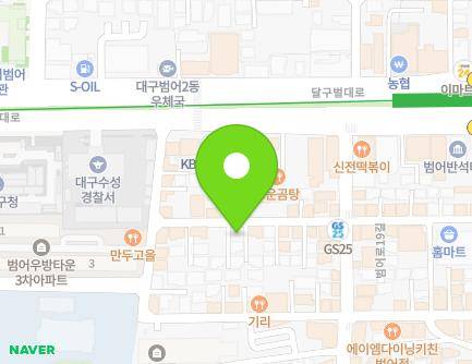 49 Beomeo-ro 19-gil, Suseong-gu, Daegu, Republic of Korea Map