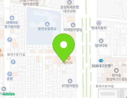 9-3 Dongdaegu-ro 77-gil, Suseong-gu, Daegu, Republic of Korea Map