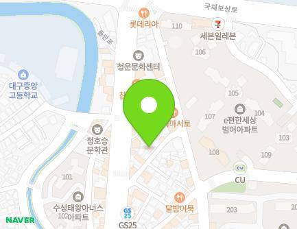 396-13 Deuran-ro, Suseong-gu, Daegu, Republic of Korea Map