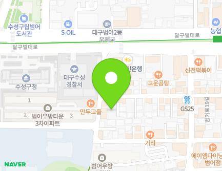 59-2 Beomeo-ro 19-gil, Suseong-gu, Daegu, Republic of Korea Map