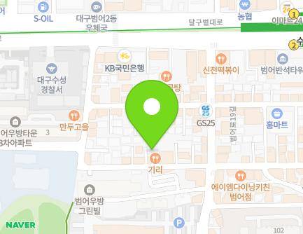 25-2 Dalgubeol-daero 492-gil, Suseong-gu, Daegu, Republic of Korea Map