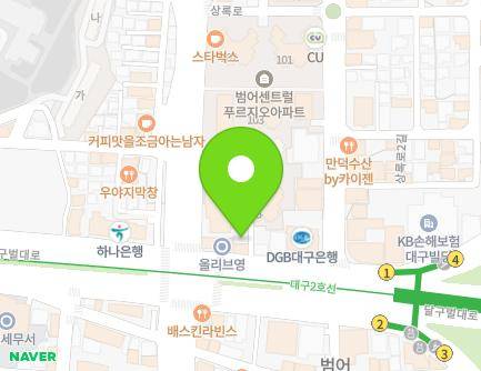 2381 Dalgubeol-daero, Suseong-gu, Daegu, Republic of Korea Map