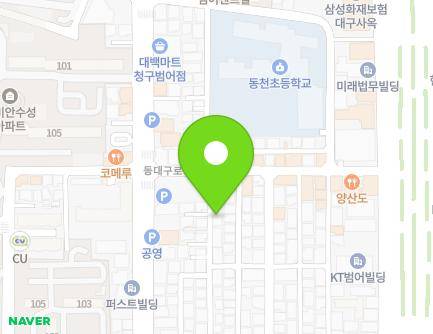33-7 Dongdaegu-ro 77-gil, Suseong-gu, Daegu, Republic of Korea Map