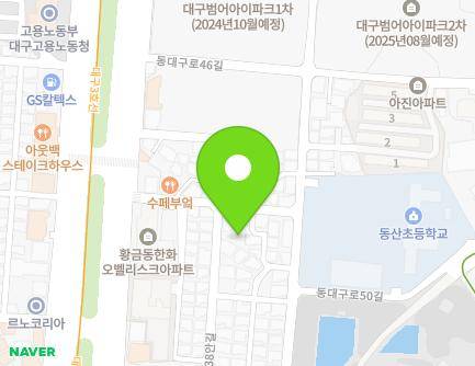 22-4 Dongdaegu-ro 42-gil, Suseong-gu, Daegu, Republic of Korea Map