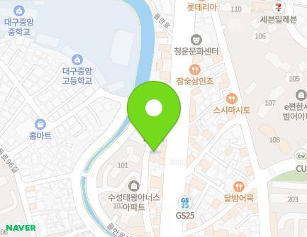 2-28 Deuran-ro 77-gil, Suseong-gu, Daegu, Republic of Korea Map