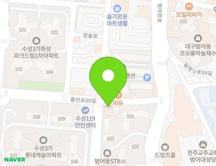 124-16 Cheongsol-ro, Suseong-gu, Daegu, Republic of Korea Map