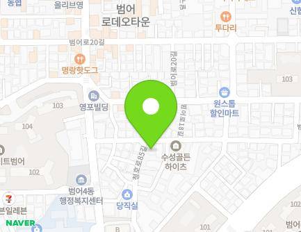 42 Cheongho-ro 85-gil, Suseong-gu, Daegu, Republic of Korea Map