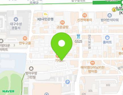 28 Dalgubeol-daero 492-gil, Suseong-gu, Daegu, Republic of Korea Map