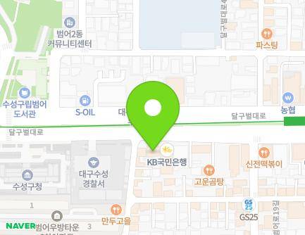 2468 Dalgubeol-daero, Suseong-gu, Daegu, Republic of Korea Map