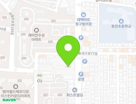 5 Sangnok-ro 11-gil, Suseong-gu, Daegu, Republic of Korea Map