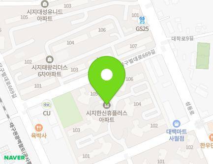 50 Dalgubeol-daero 669-gil, Suseong-gu, Daegu, Republic of Korea Map