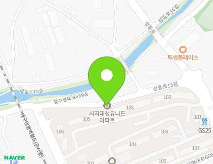 80 Dalgubeol-daero 669-gil, Suseong-gu, Daegu, Republic of Korea Map