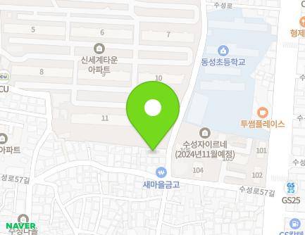 60-2 Myeongdeok-ro 76-gil, Suseong-gu, Daegu, Republic of Korea Map