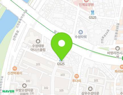 7 Dalgubeol-daero 454-gil, Suseong-gu, Daegu, Republic of Korea Map