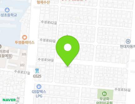 22 Suseong-ro 58-gil, Suseong-gu, Daegu, Republic of Korea Map