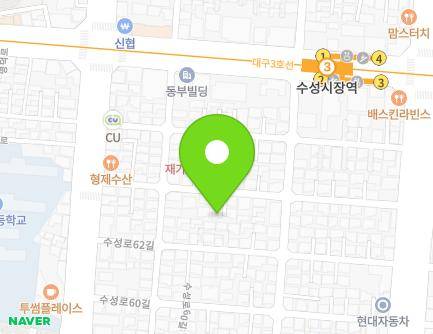 24-2 Suseong-ro 64-gil, Suseong-gu, Daegu, Republic of Korea Map