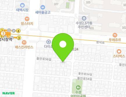 20 Deuran-ro 56-gil, Suseong-gu, Daegu, Republic of Korea Map