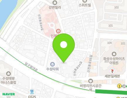 2275-6 Dalgubeol-daero, Suseong-gu, Daegu, Republic of Korea Map