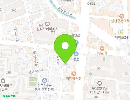 9-7 Deuran-ro 73-gil, Suseong-gu, Daegu, Republic of Korea Map