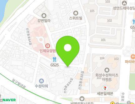 42 Sincheondong-ro 84-gil, Suseong-gu, Daegu, Republic of Korea Map