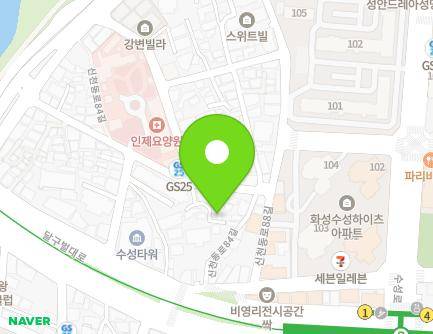 36-7 Sincheondong-ro 84-gil, Suseong-gu, Daegu, Republic of Korea Map