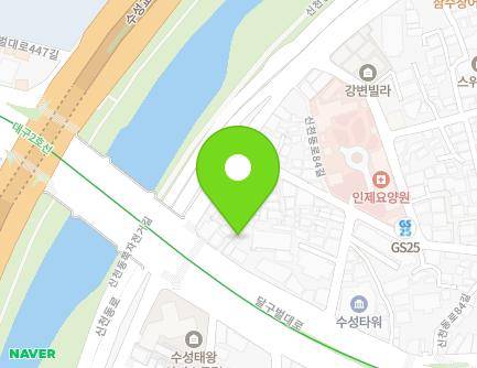2259-4 Dalgubeol-daero, Suseong-gu, Daegu, Republic of Korea Map