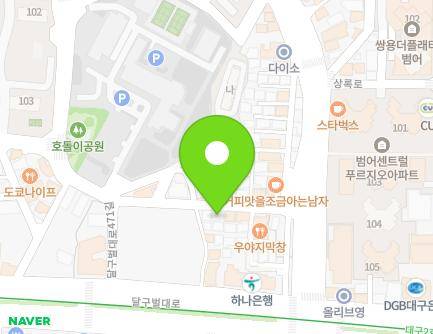 151-7 Beomeocheon-ro, Suseong-gu, Daegu, Republic of Korea Map