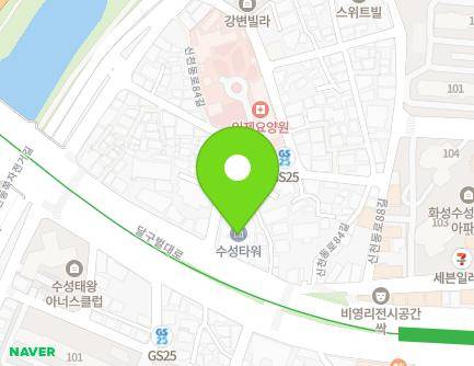 2273 Dalgubeol-daero, Suseong-gu, Daegu, Republic of Korea Map