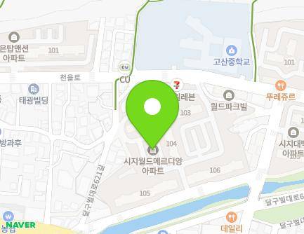70 Cheoneul-ro, Suseong-gu, Daegu, Republic of Korea Map