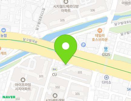 3120 Dalgubeol-daero, Suseong-gu, Daegu, Republic of Korea Map