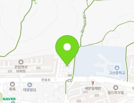 63-3 Cheoneul-ro, Suseong-gu, Daegu, Republic of Korea Map