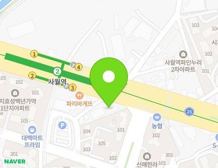 3302 Dalgubeol-daero, Suseong-gu, Daegu, Republic of Korea Map