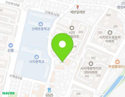 37-2 Dalgubeol-daero 650-gil, Suseong-gu, Daegu, Republic of Korea Map
