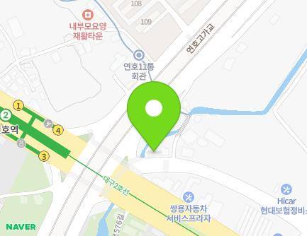 2877-5 Dalgubeol-daero, Suseong-gu, Daegu, Republic of Korea Map