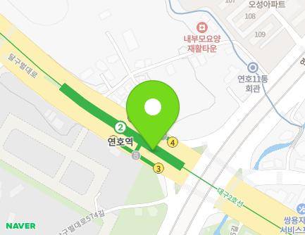 B2870 Dalgubeol-daero, Suseong-gu, Daegu, Republic of Korea Map