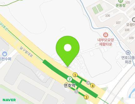 2855 Dalgubeol-daero, Suseong-gu, Daegu, Republic of Korea Map