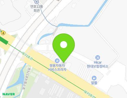2887 Dalgubeol-daero, Suseong-gu, Daegu, Republic of Korea Map