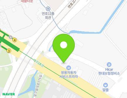 2883 Dalgubeol-daero, Suseong-gu, Daegu, Republic of Korea Map