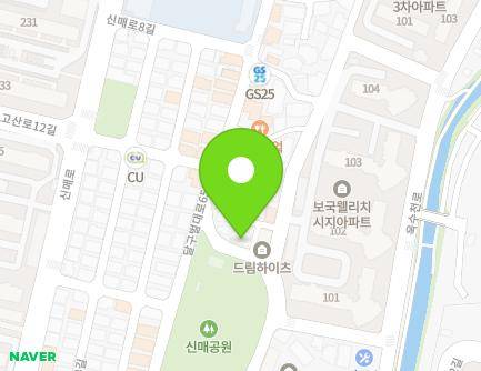 59-5 Dalgubeol-daero 650-gil, Suseong-gu, Daegu, Republic of Korea Map