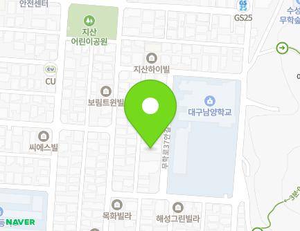 28-14 Muhak-ro 37an-gil, Suseong-gu, Daegu, Republic of Korea Map