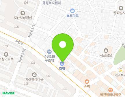 157 Jibeom-ro, Suseong-gu, Daegu, Republic of Korea Map